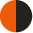 Arancio fluo/nero