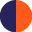 Blu Navy/Arancio